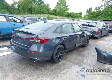 2025 Honda Civic Sport from USA, damaged, VIN 2HGFE2F51SH513767